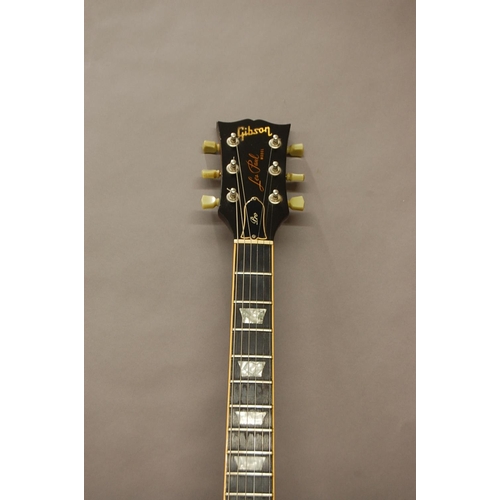 156 - Modified - 1978 Gibson Les Paul standard tobacco sunburst with two humbucker pickups chrome hardware... 