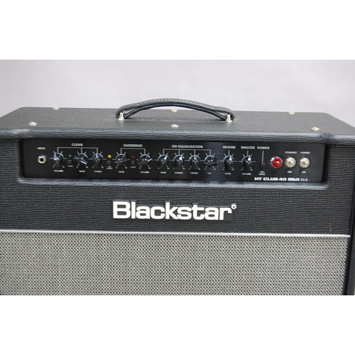 164 - Blackstar HK Club 40 Mk II combo guitar amplifier in wonderful condition with cover