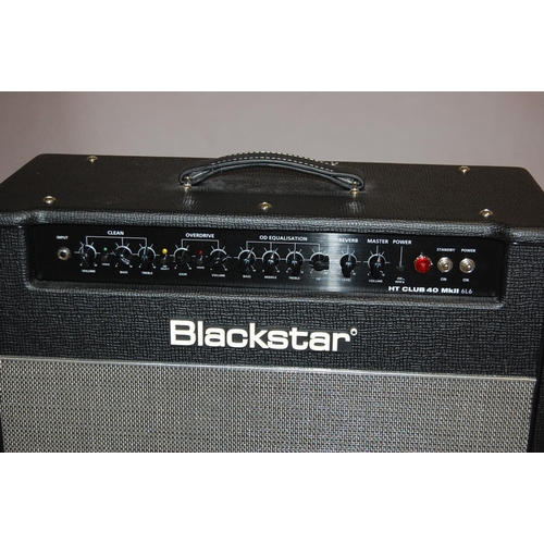 164 - Blackstar HK Club 40 Mk II combo guitar amplifier in wonderful condition with cover