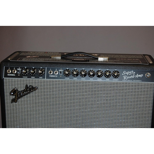 166 - Fender Tone Master Super Reverb combo guitar amplifier in wonderful condition