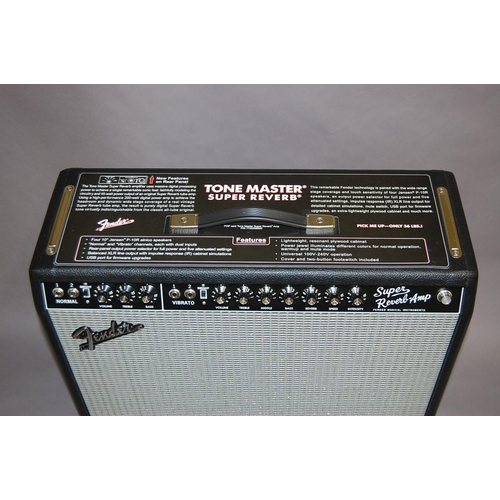 166 - Fender Tone Master Super Reverb combo guitar amplifier in wonderful condition