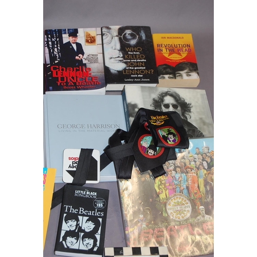 174 - Good collection of The Beatles books, memorabilia etc