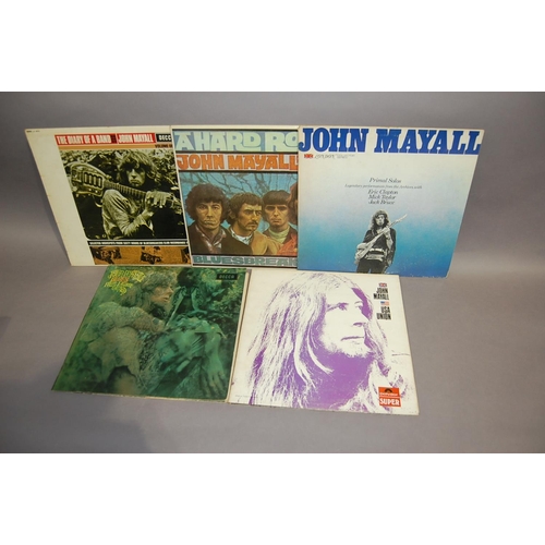 192 - Extensive collection of John Mayall LPs