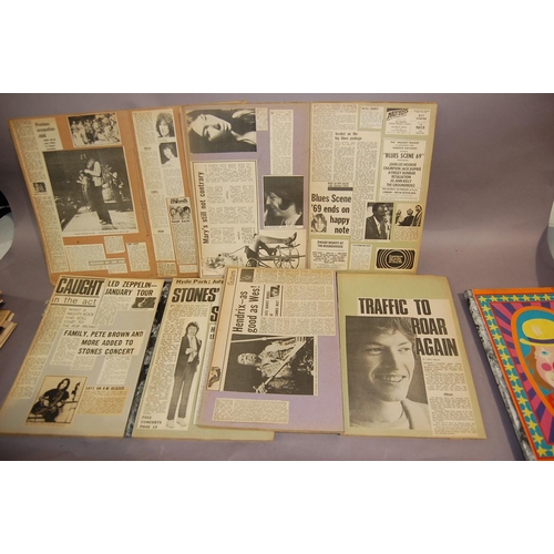 199 - Collection of interesting scrap books with news paper clippings dating from 1969