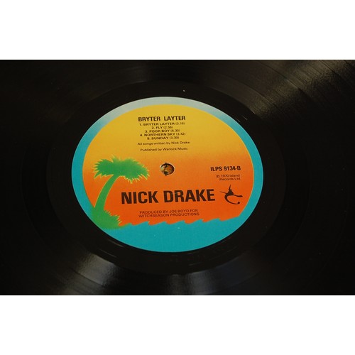 17 - Nick Drake - Five Leaves Left (ILPS9105), Pink Moon (ILPS 9184) & Bryter Layter (ILPS9134)