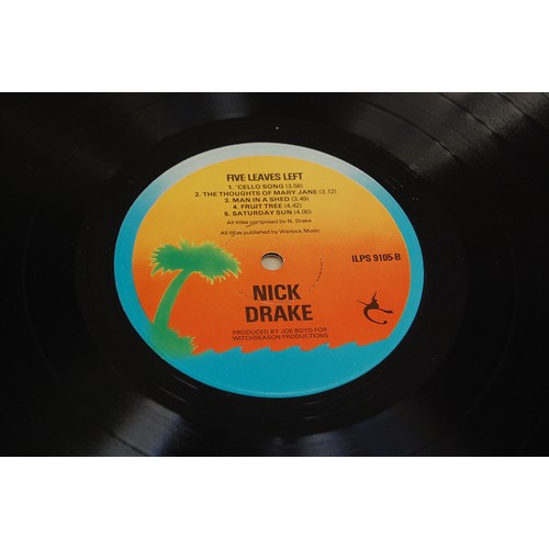 17 - Nick Drake - Five Leaves Left (ILPS9105), Pink Moon (ILPS 9184) & Bryter Layter (ILPS9134)