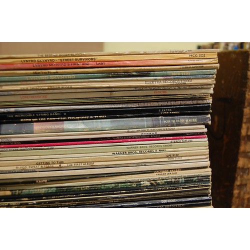 45 - A brilliant collection of mostly Rock, Prog-Rock and metal LPs including Black Sabbath