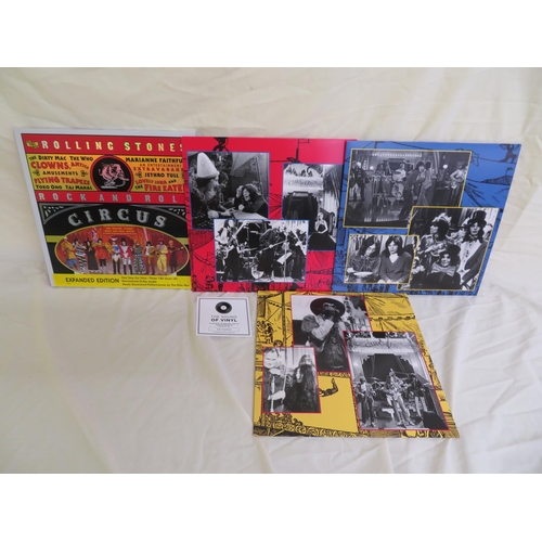 8 - The Rolling Stones Rock and Roll Circus  (ABKCO 7185551) three vinyl set