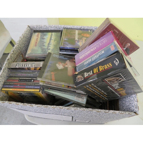 41 - Large box of assorted CDs mostly classical music