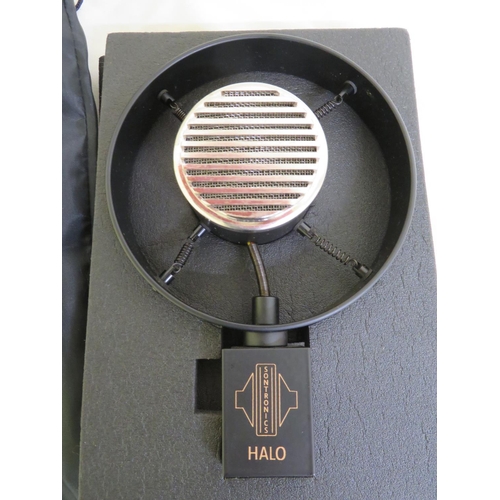 45 - Sontronics Halo microphone in bag with padding