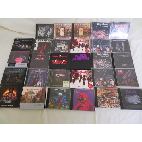 103 - Small collection of Black Sabbath on CD