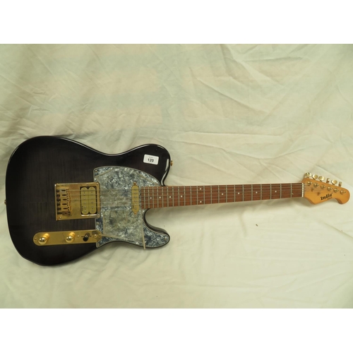 120 - Indie Music Telecaster copy with gold hardware