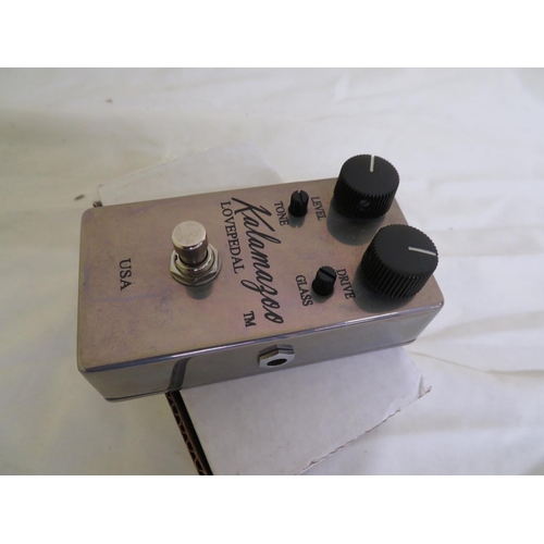 90 - Lovepedal Kalamazoo overdrive with serial number 10771