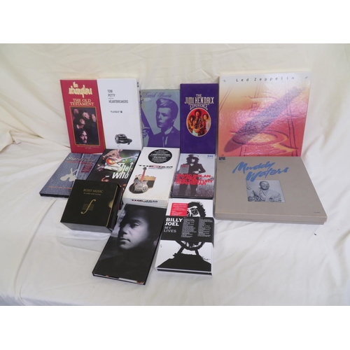 96 - Good collection of CD box sets inc The Who, Led Zeppelin, Billy Joel, Jimi Hendrix etc