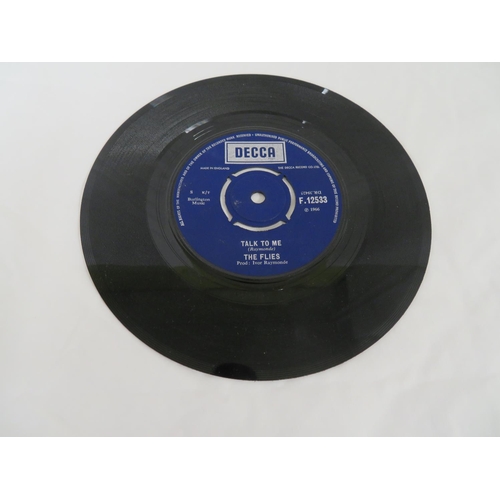 1 - The Flies - I'm not your stepping stone/ Talk to Me single on DECCA blue label (F.12533)