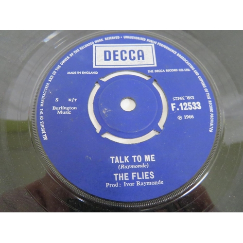 1 - The Flies - I'm not your stepping stone/ Talk to Me single on DECCA blue label (F.12533)