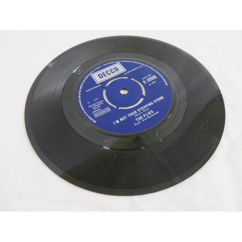 1 - The Flies - I'm not your stepping stone/ Talk to Me single on DECCA blue label (F.12533)