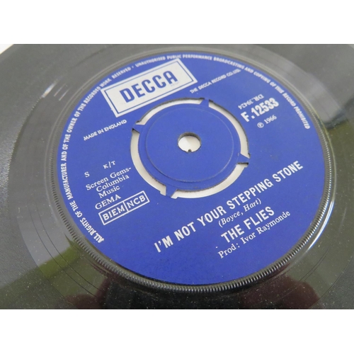 1 - The Flies - I'm not your stepping stone/ Talk to Me single on DECCA blue label (F.12533)