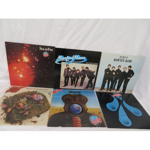 106 - Extensive collection of Manfred Mann LPs including The Five Faces of Manfred Mann, The Junction, Mig... 