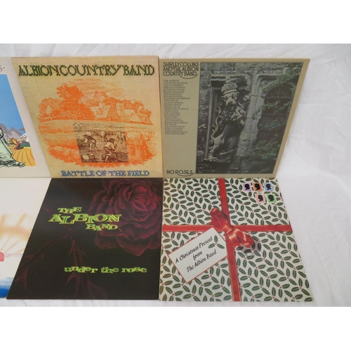 13 - Collection of The Albion Band LPs - including Rise Up Like the sun, Under the Rose,  A Christmas Pre... 