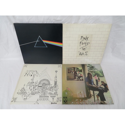 189 - A Good Collection of Pink Floyd LPs - The Final Cut (064-65 042), Wish You Were Here (SHVL814), Obsc... 