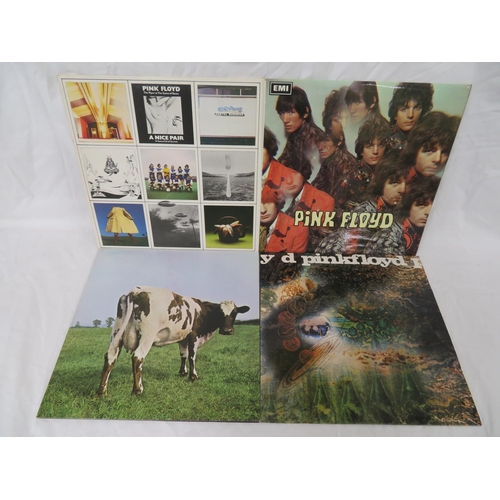 189 - A Good Collection of Pink Floyd LPs - The Final Cut (064-65 042), Wish You Were Here (SHVL814), Obsc... 