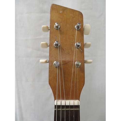 193 - Purported to be an early 1960s Hohnor Kingsway electric guitar original pickguard and tailpiece, ele... 