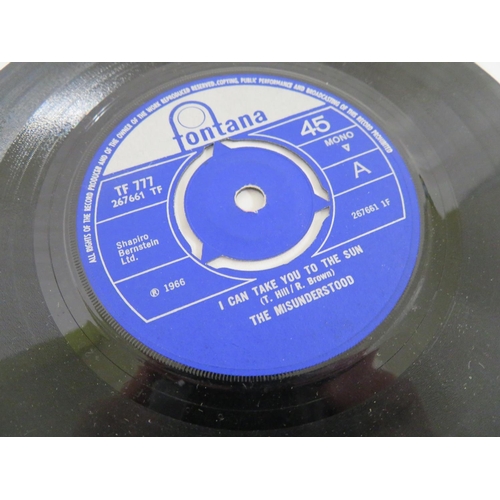 2 - The Misunderstood - I can take you to the sun/ Who do you love on Fontana blue label (TF 777)