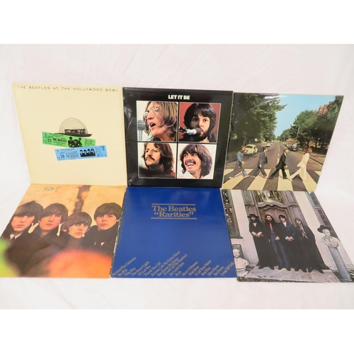 24 - Good collection of The Beatles LPS including - Let it be, Help!, White Album, Hey Jude etc