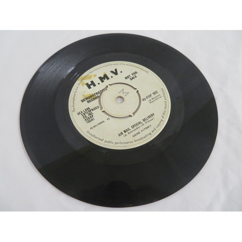 3 - Gene Pitney - Town without pity/Ait mail special delivery on HMV white demo label (45-POP 952)