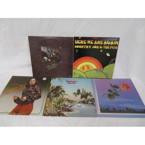 36 - Extensive collection of Country Joe and Country joe and the fish