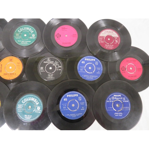 44 - Collection of assorted singles including Louis Armstron, The Drifters, Roy Orbison etc