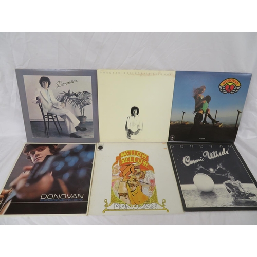 50 - Good collection of Donovan LPs