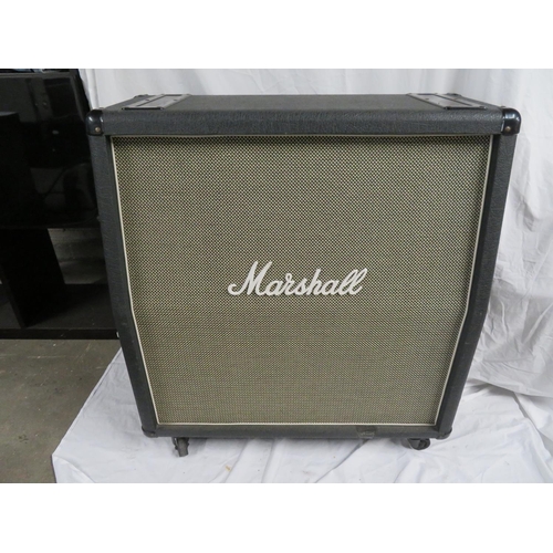 59 - Marshall 1960A angled guitar speaker cabinet with four Celestion G12 Vintage 30 12