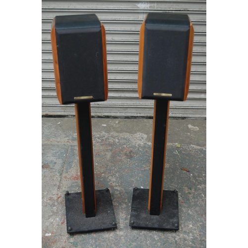 63 - Pair of Sonus Faber Concertino speakers with stands