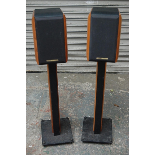 63 - Pair of Sonus Faber Concertino speakers with stands