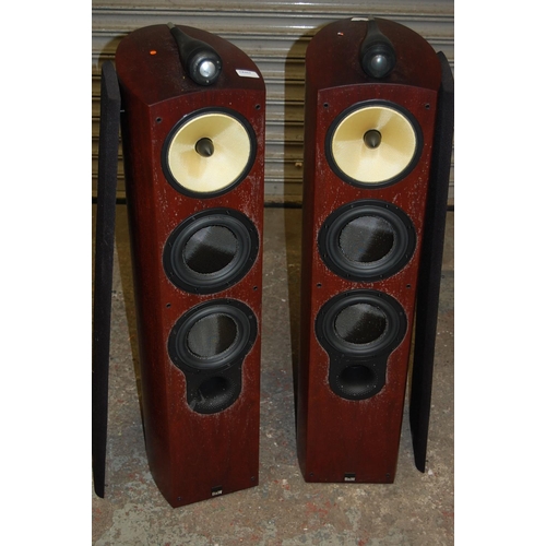 64 - Pair of Bowers & Wilkins 804floor standing speakers