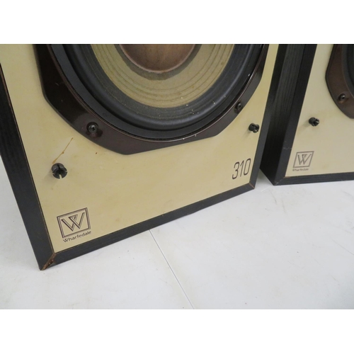 69 - Pair Wharfdale 310 speakers