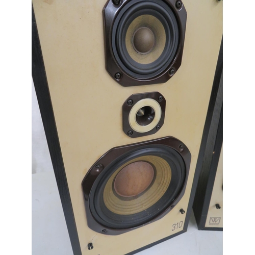 69 - Pair Wharfdale 310 speakers