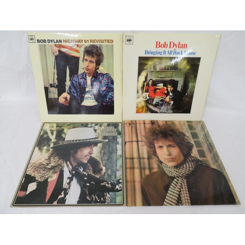 77 - Extensive collection of Bob Dylan LPs - The Times they are a-changin, Planet Waves, Basement tapes e... 