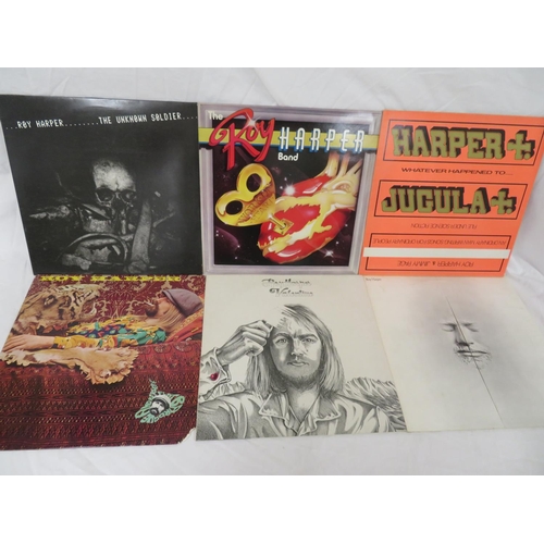 80 - Extensive collection of Roy Harper LPS including Flashes from the Archives of Oblivion, Come out fig... 