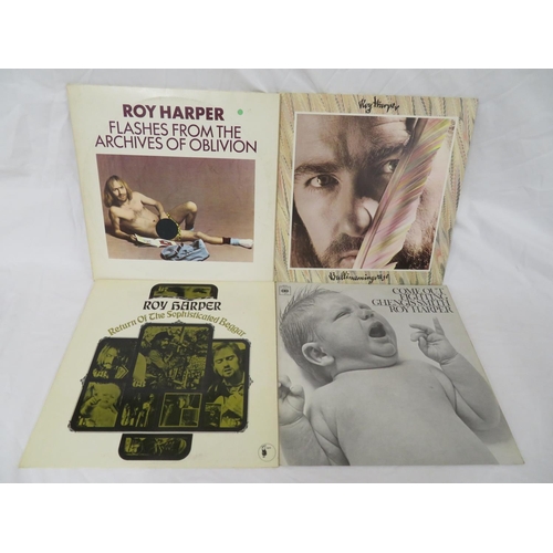 80 - Extensive collection of Roy Harper LPS including Flashes from the Archives of Oblivion, Come out fig... 