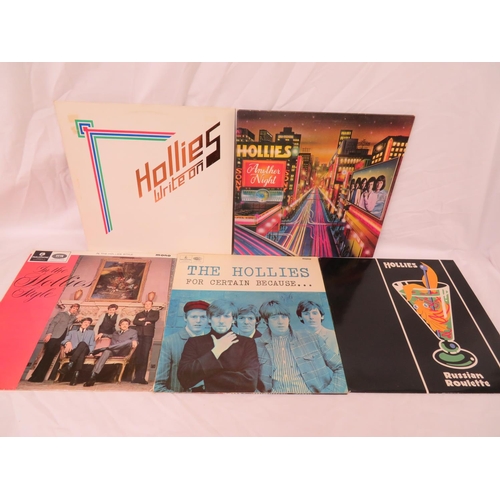 86 - Extensive collection of The Hollies LPs