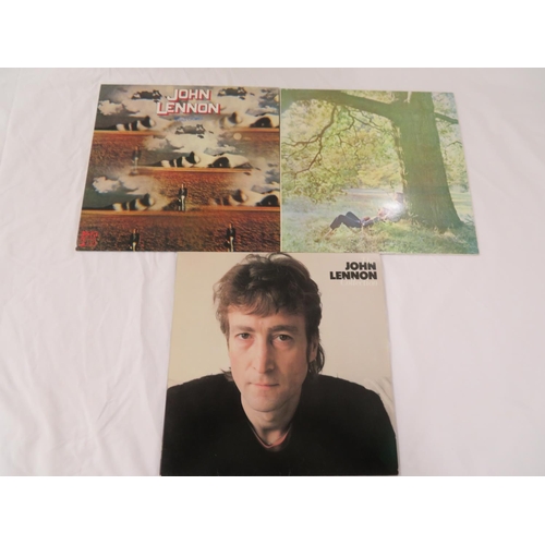 103 - John Lennon - Milk and Honey (POLH 5),Double Fantasy (K99131), Mind Games (MFP50509), The Plastic On... 