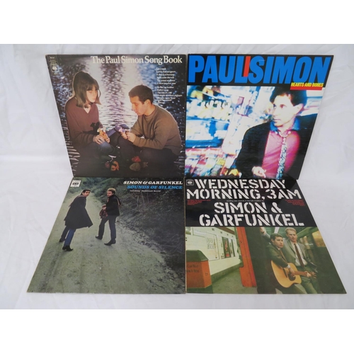 147 - Collection of Simon and Garfunkel and Paul Simon LPS