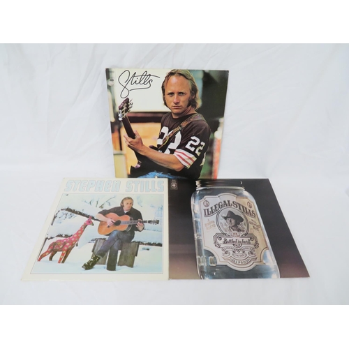 151 - Stephen Stills  LPs including Thoroughfare cap, Illegal Stills, Manassa/Down the road etc