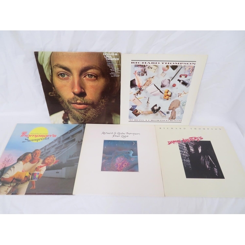 164 - Good Collection of Richard Thompson and Richard Thompson and Linda Thompson LPs