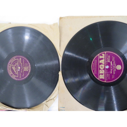 43 - Hard flight case containing many 78 RPM discs