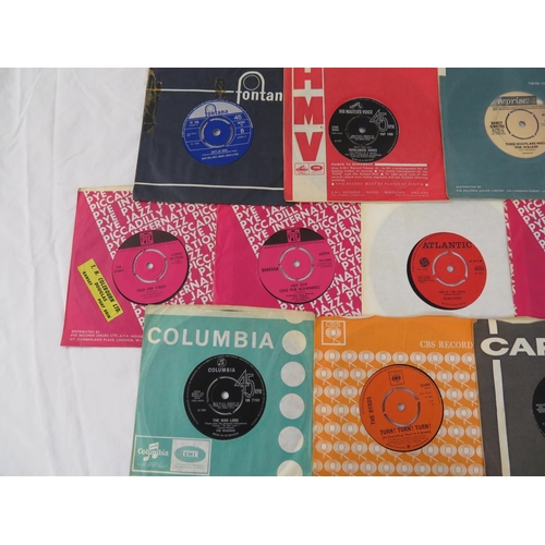 6 - A good collection of assorted singles mostly Rock and Pop including The Who, Yardbirds, Traffic etc ... 