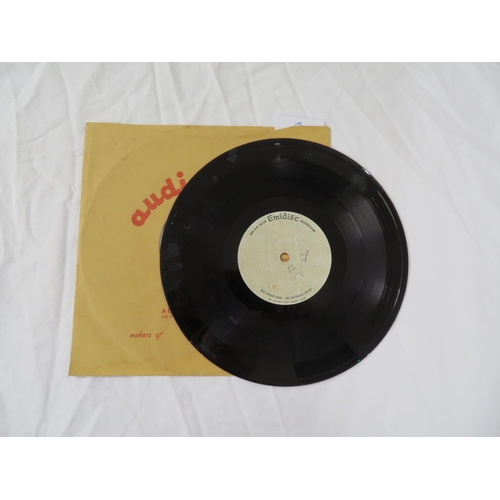 8 - RARE - The Rolling Stones Emidisc 45 acetate with songs 'Bitch' and ' Let it rock on one side, the r... 